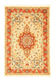 Täbriz - 50 Raj Teppich 100x152cm - Perserteppich - beige