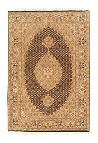 Täbriz - 50 Raj Teppich 101x146cm - Perserteppich - dunkelblau – product image