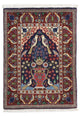 Sarough Teppich 60x84cm - Perserteppich - dunkelblau