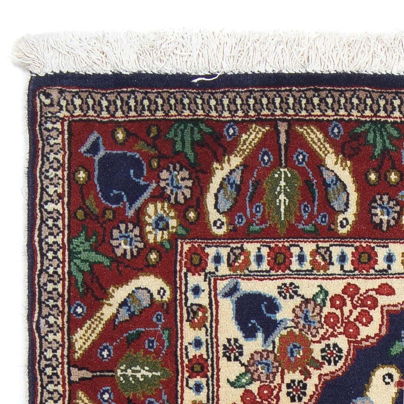 Sarough Teppich 60x84cm - Perserteppich - dunkelblau