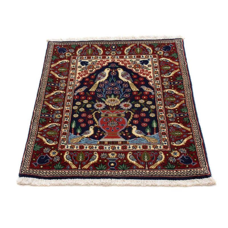 Sarough Teppich 60x84cm - Perserteppich - dunkelblau
