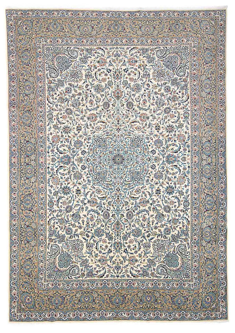 Keshan Teppich 312x423cm - Perserteppich - beige