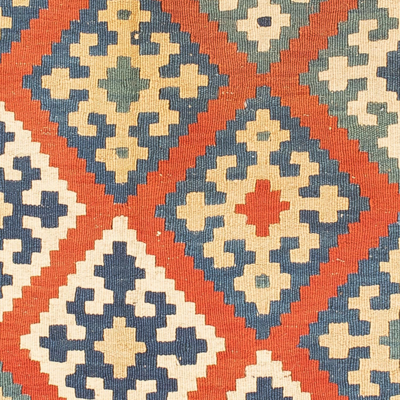 Kelim Fars Teppich 97x150cm - rot