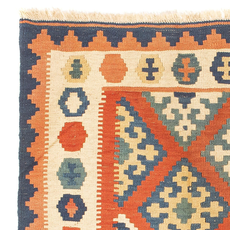 Kelim Fars Teppich 97x150cm - rot