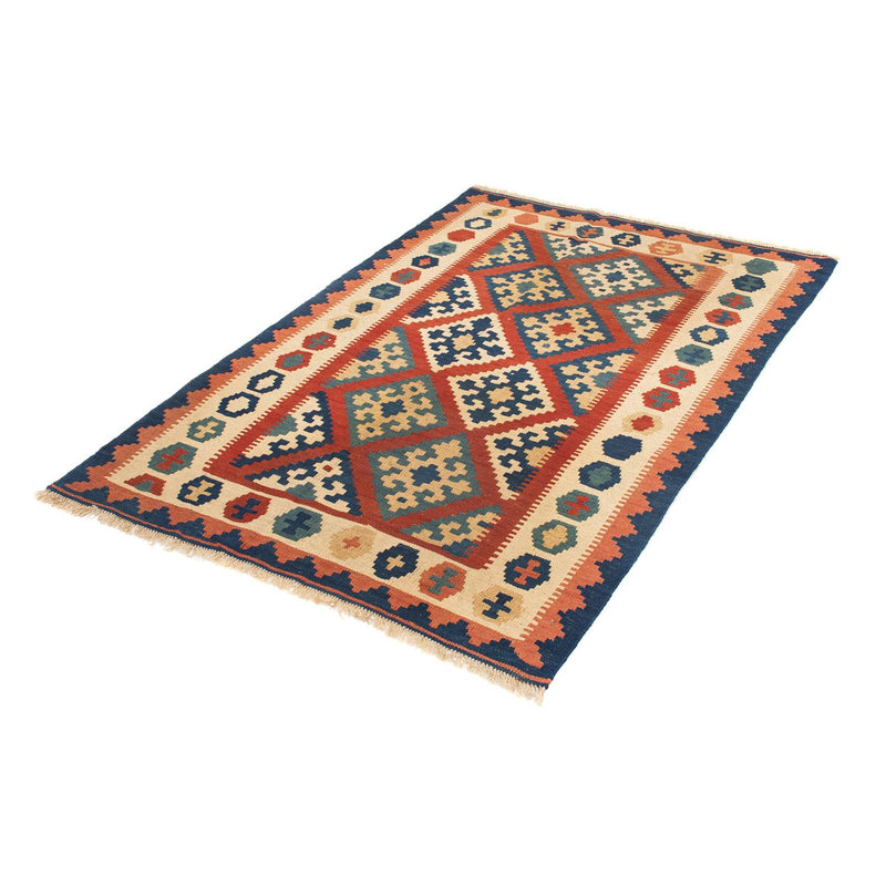 Kelim Fars Teppich 97x150cm - rot