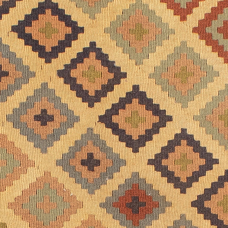 Kelim Fars Teppich 136x205cm - mehrfarbig