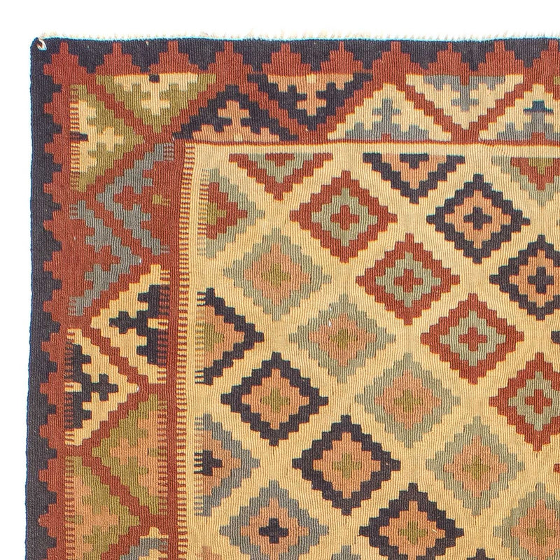 Kelim Fars Teppich 136x205cm - mehrfarbig