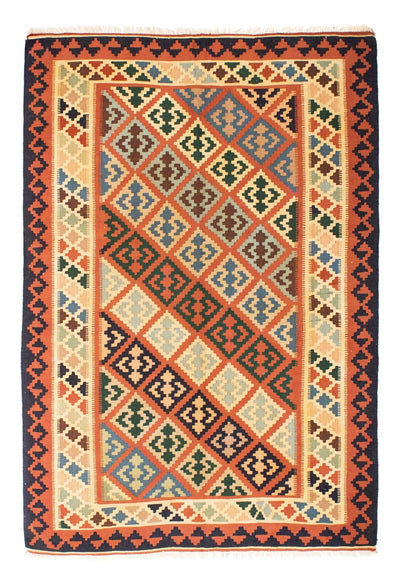 Kelim Fars Teppich 157x208cm - rost