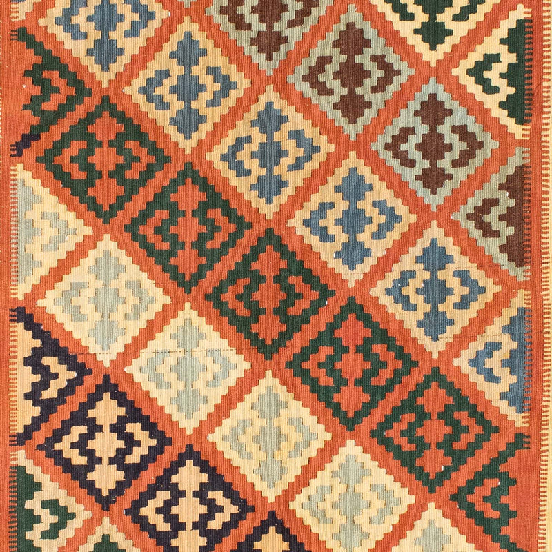 Kelim Fars Teppich 157x208cm - rost