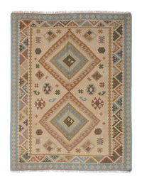Kelim Fars Teppich 152x187cm - hellbraun – product image
