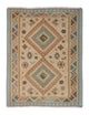Kelim Fars Teppich 152x187cm - hellbraun