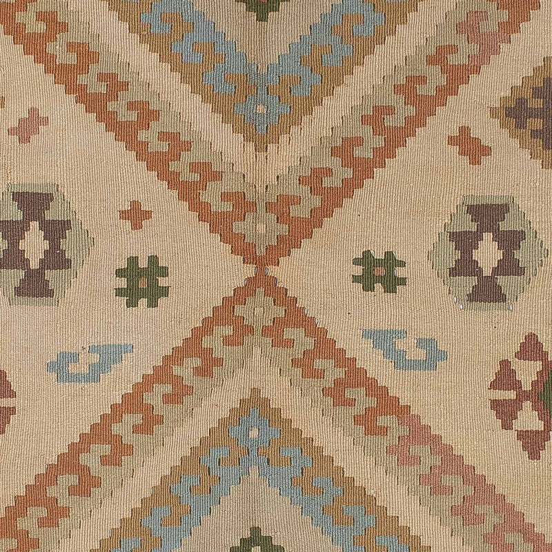 Kelim Fars Teppich 152x187cm - hellbraun