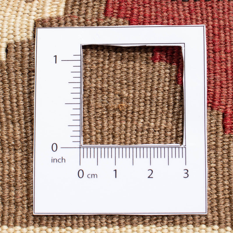 Kelim Fars Teppich 125x191cm - braun