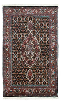 Täbriz Teppich 75x127cm - Perserteppich - dunkelblau – product image