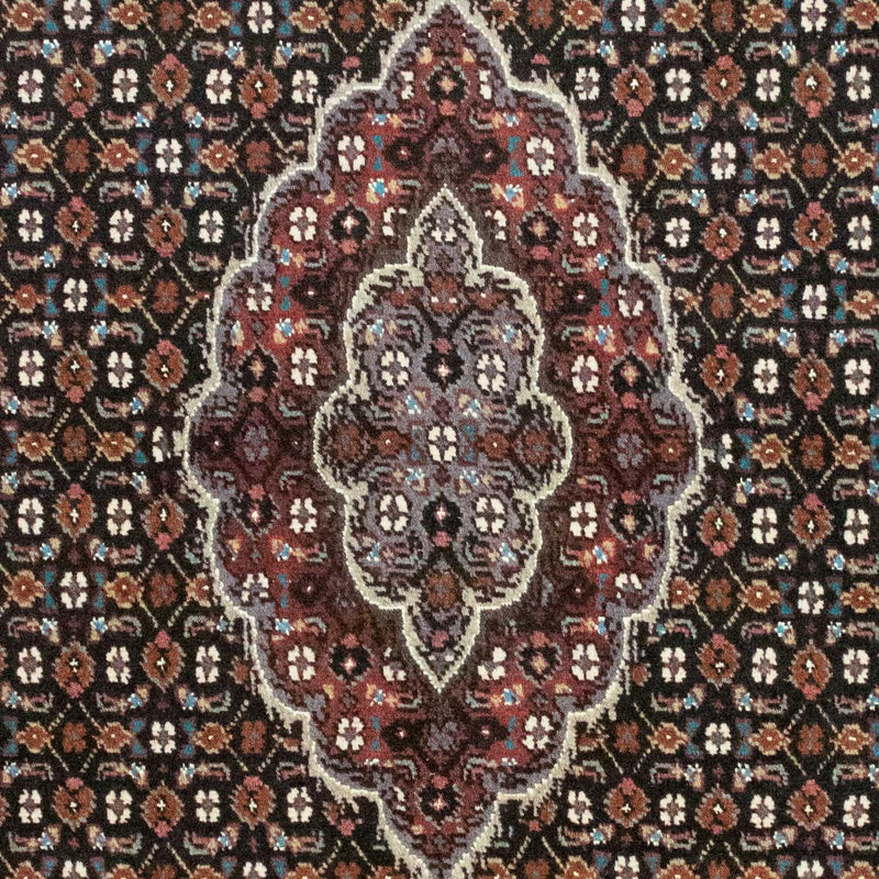 Täbriz Teppich 75x127cm - Perserteppich - dunkelblau