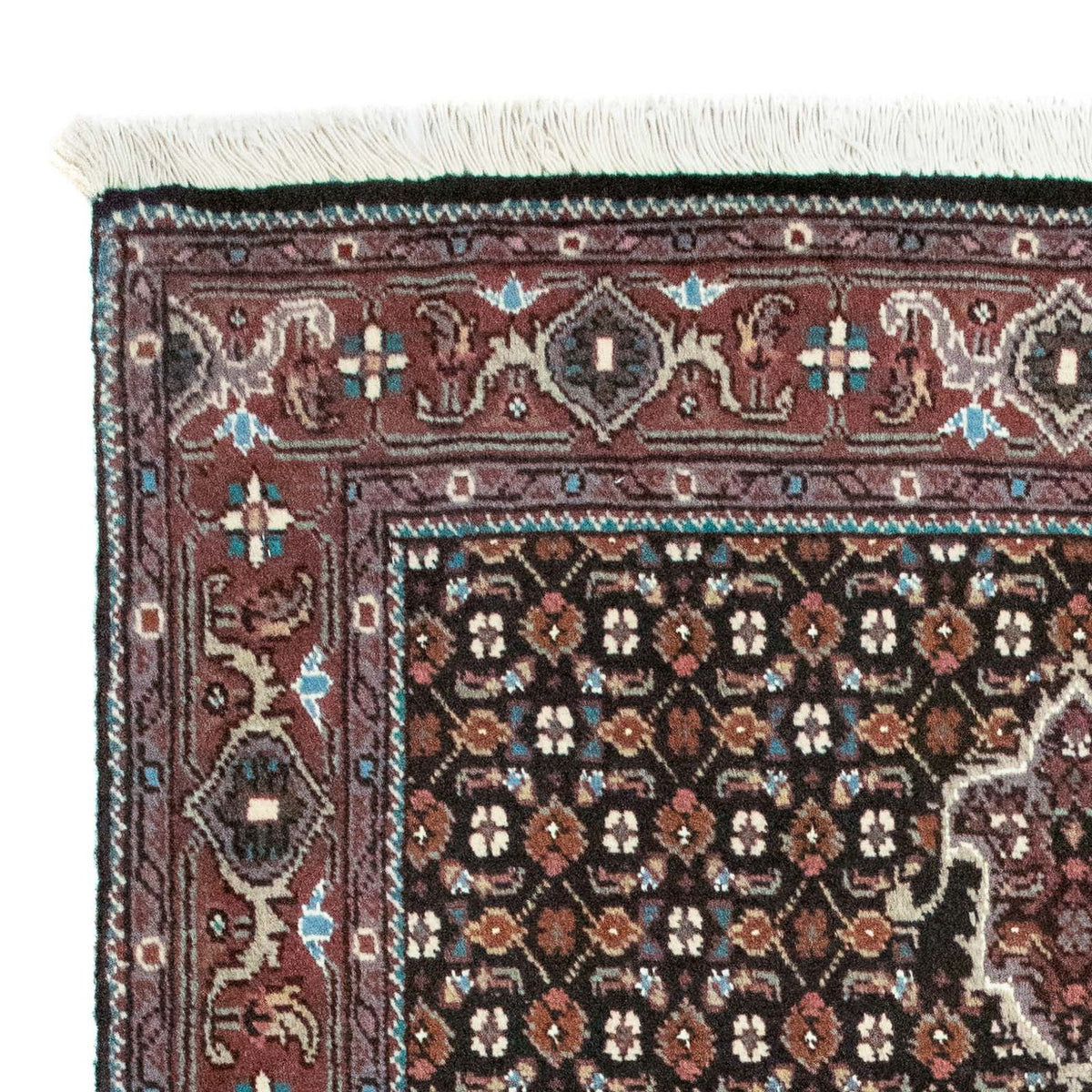 Täbriz Teppich 75x127cm - Perserteppich - dunkelblau