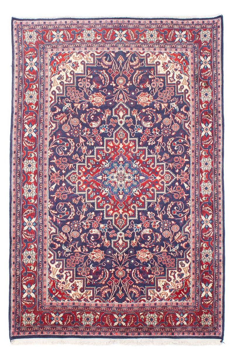 Jozan Teppich 132x211cm - Perserteppich - dunkelblau