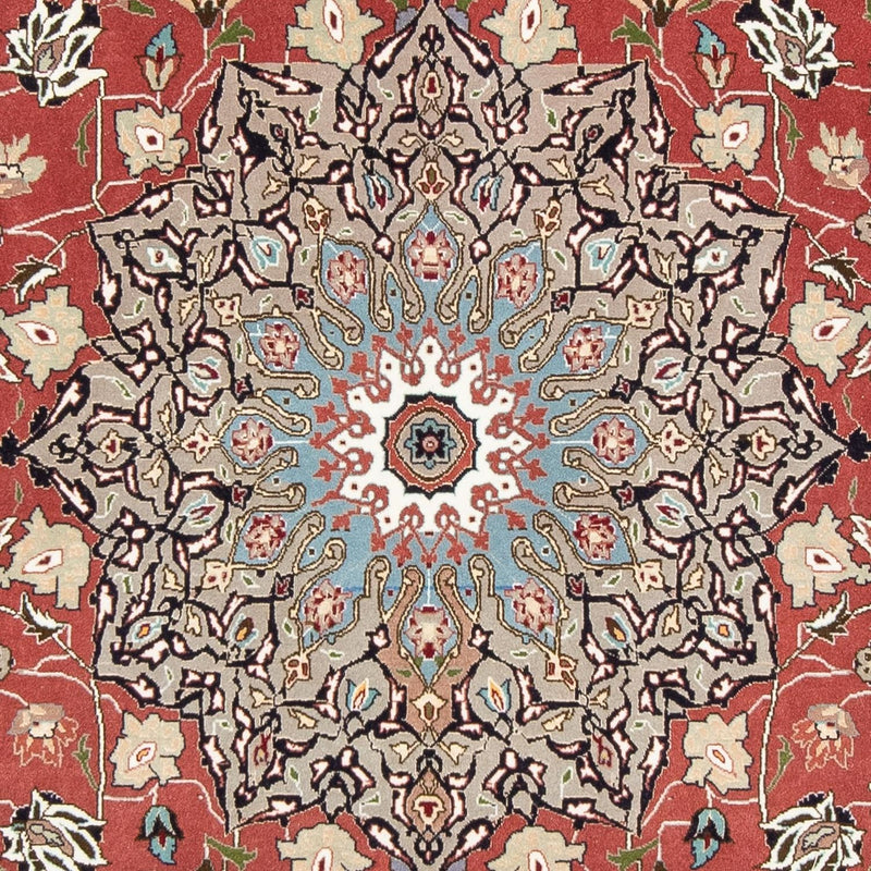 Täbriz - 50 Raj Teppich 205x310cm - Perserteppich - rost