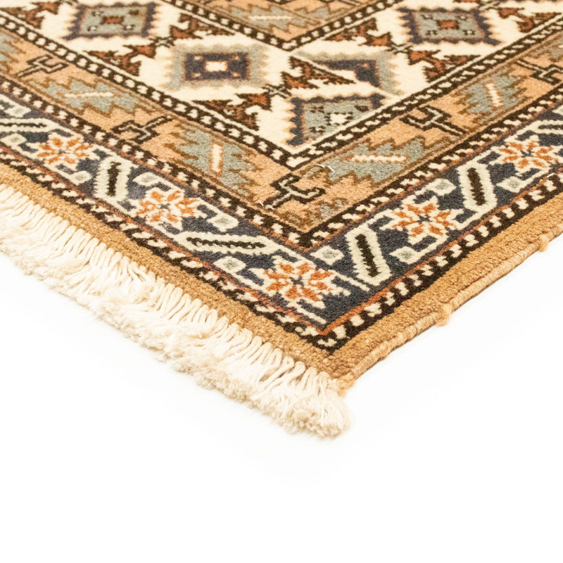 Ardebil Teppich 144x197cm - Perserteppich - hellbraun