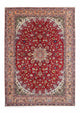 Täbriz - 50 Raj Teppich 205x307cm - Perserteppich - dunkelrot