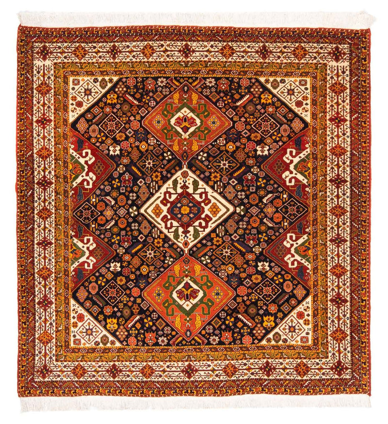 Ghashghai Teppich 201x208cm - Perserteppich - dunkelblau