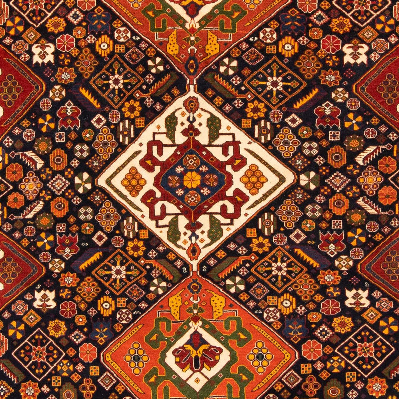 Ghashghai Teppich 201x208cm - Perserteppich - dunkelblau