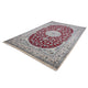 Nain Teppich 190x297cm - Perserteppich - dunkelrot