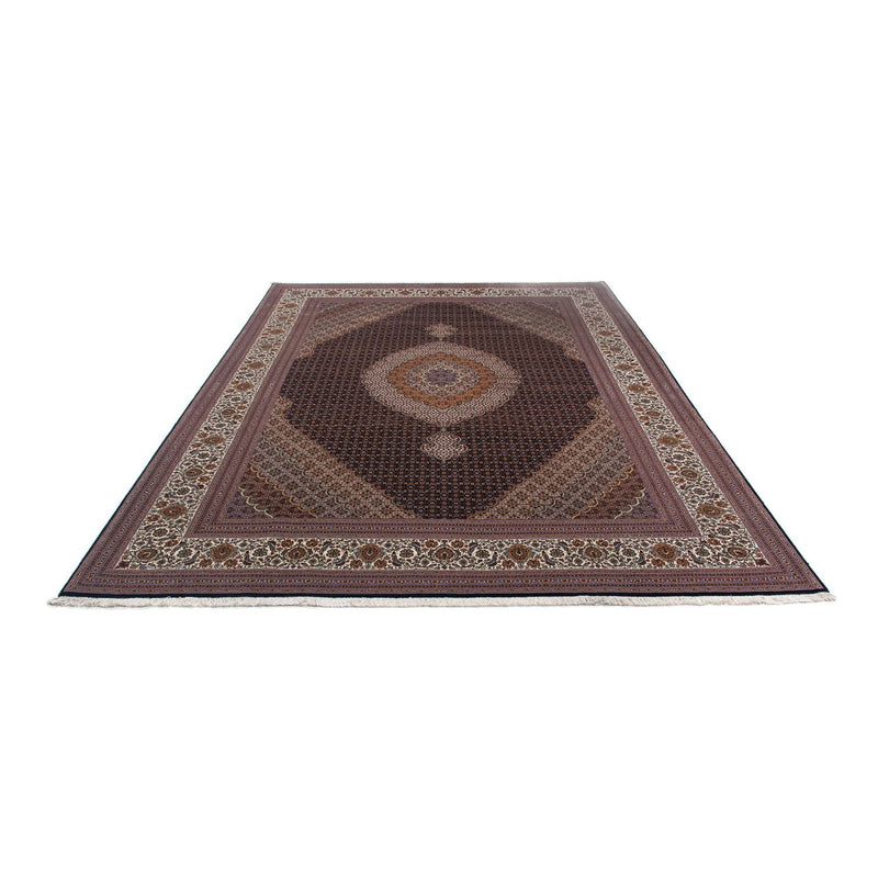 Täbriz Teppich 255x340cm - Perserteppich - dunkelbraun
