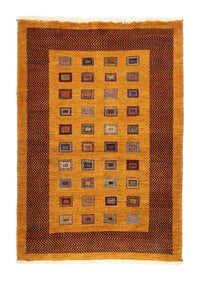 Loribaft Teppich Perser 102x150cm - Orientteppich - gold – product image