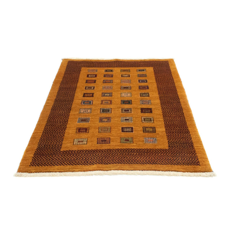 Loribaft Teppich Perser 102x150cm - Orientteppich - gold