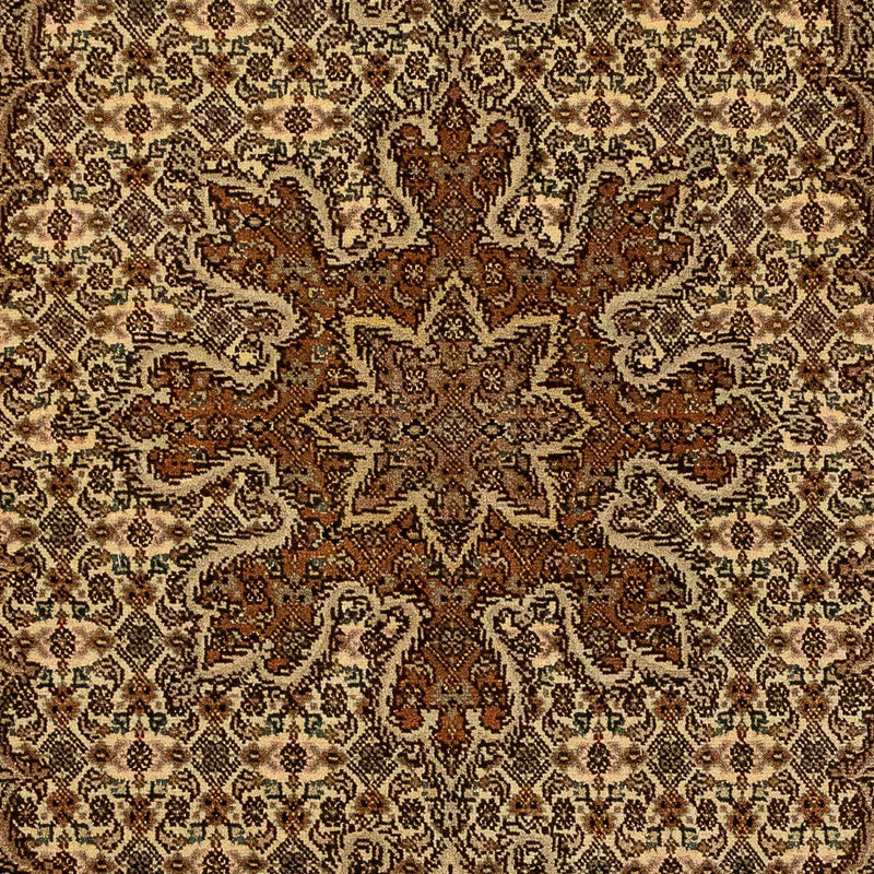 Täbriz - 50 Raj Teppich 80x124cm - Perserteppich - beige