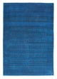 Loribaft Teppich Perser 171x243cm - Wollteppich - blau