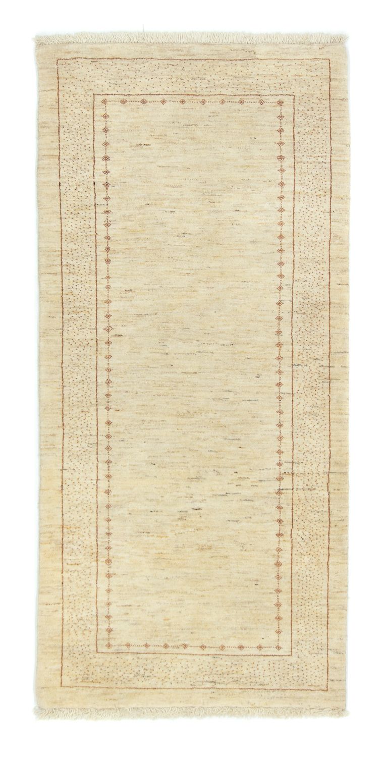 Loribaft Teppich Perser 85x185cm - Orientteppich - beige