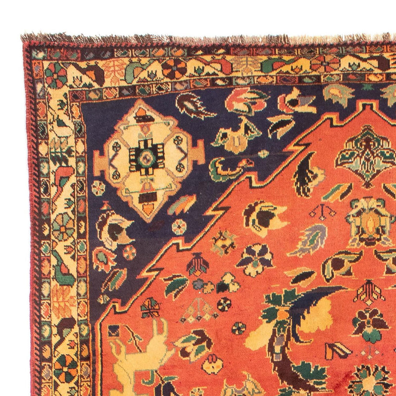 Shiraz Teppich 212x320cm - Perserteppich - rot