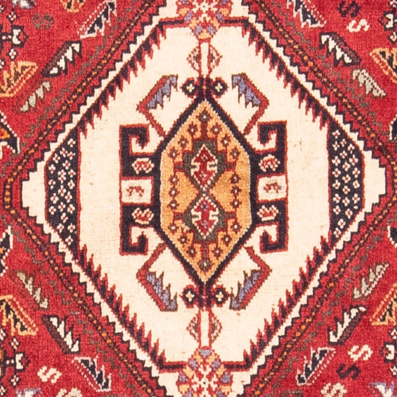 Shiraz Teppich 97x266cm - Perserteppich - rot