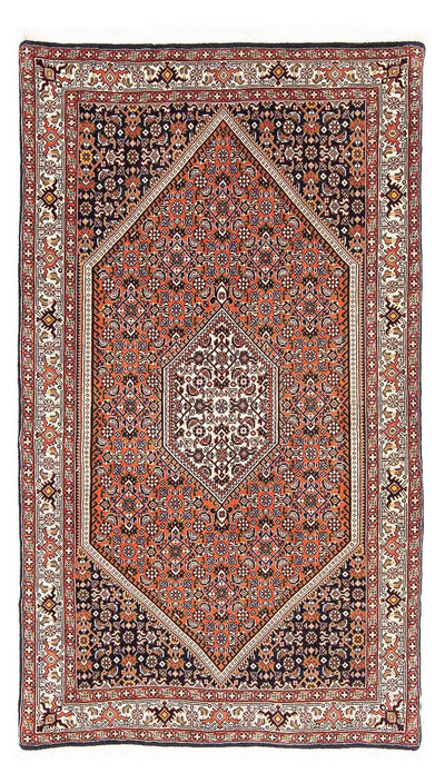 Bidjar - Zanjan Teppich 105x169cm - Perserteppich - lachs