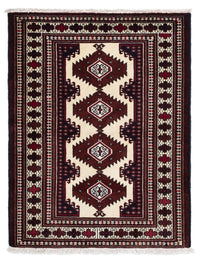 Ghashghai Teppich 94x129cm - Perserteppich - dunkelrot – product image