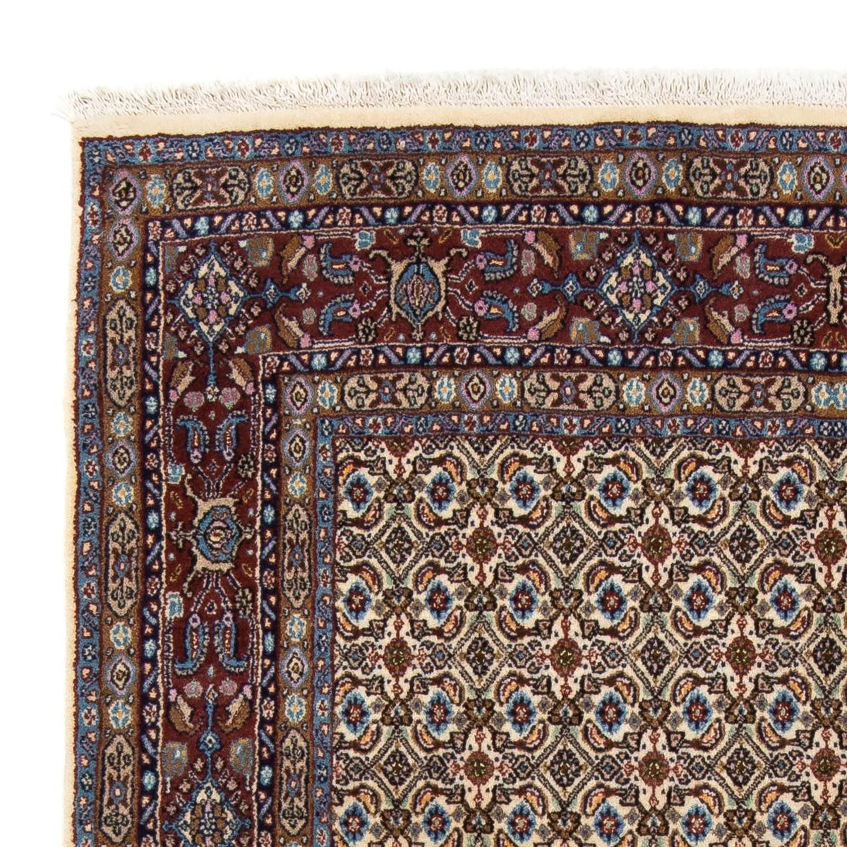 Moud Teppich 147x187cm - Perserteppich - mehrfarbig
