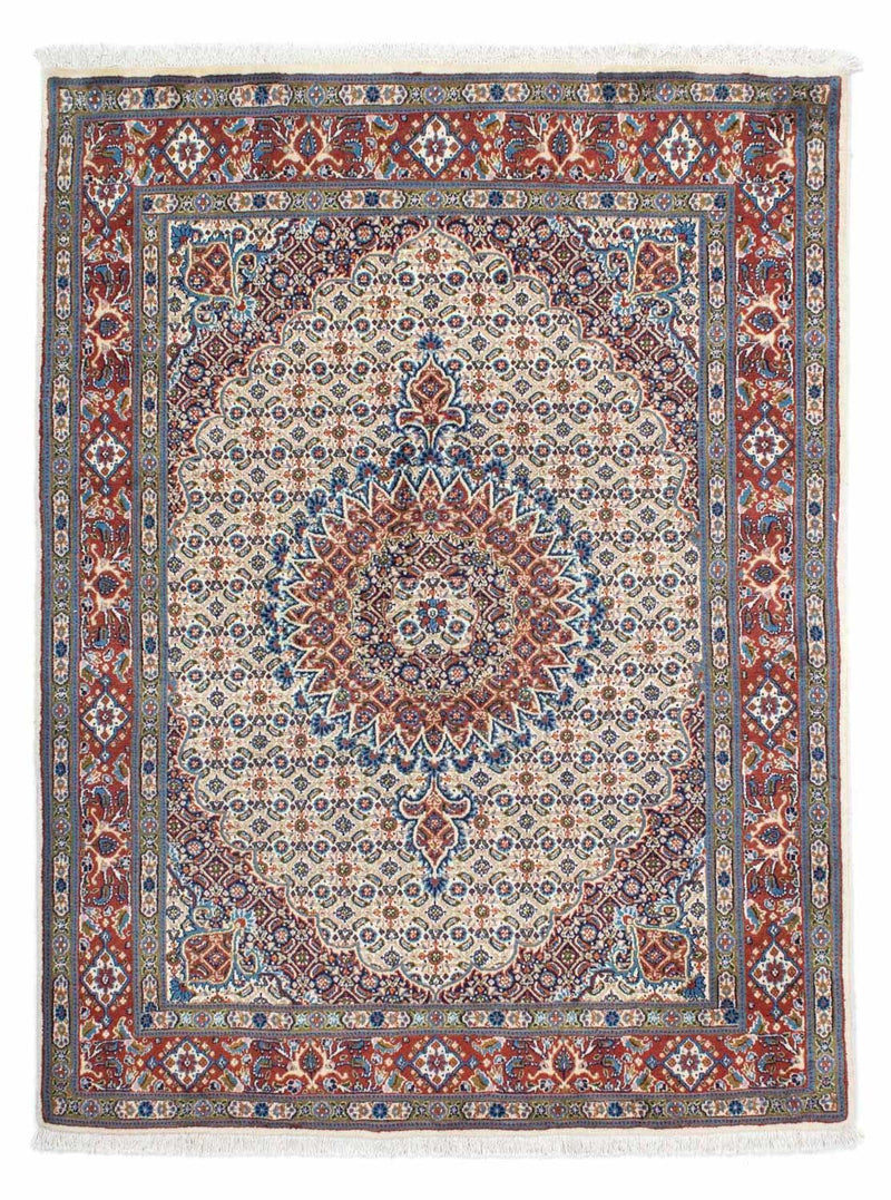 Moud Teppich 147x196cm - Perserteppich - beige