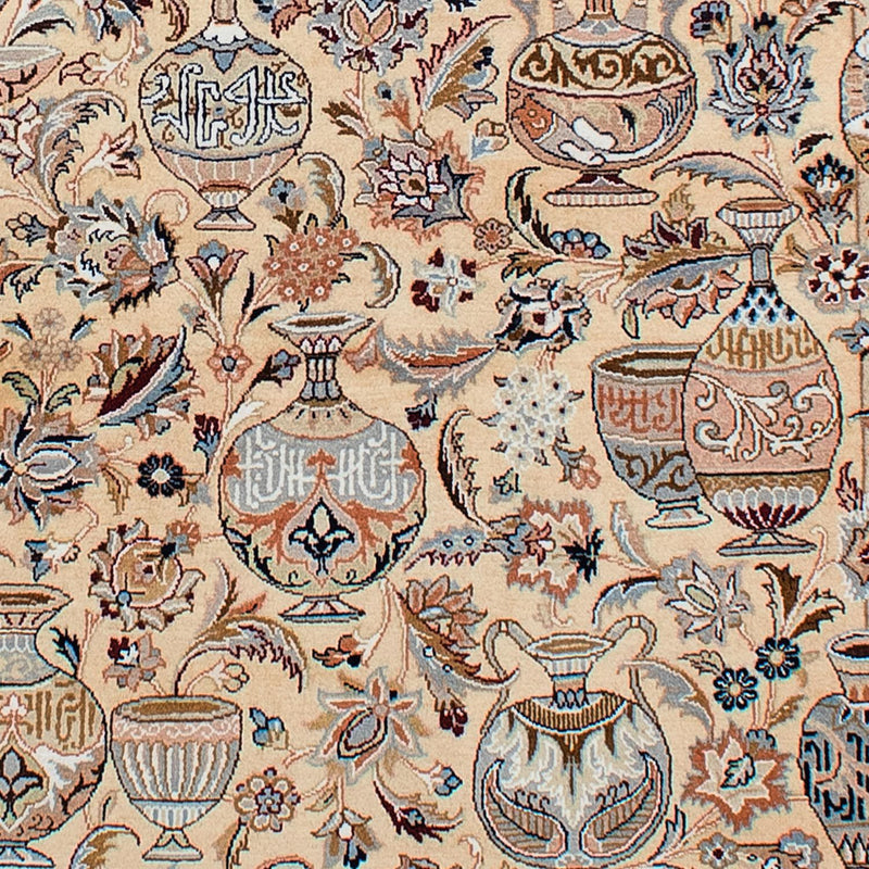 Kaschmar Teppich 128x202cm - Perserteppich - beige
