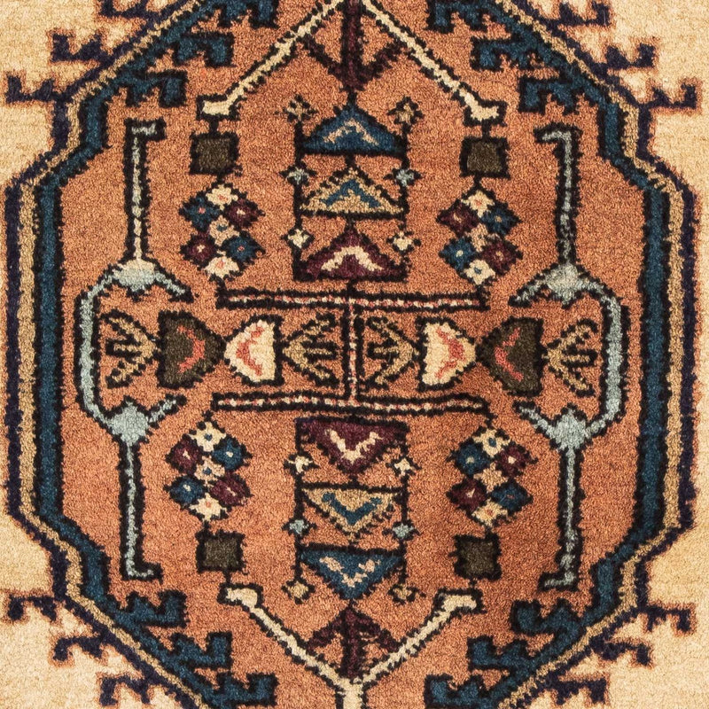 Ardebil Teppich 65x95cm - Perserteppich - hellbraun