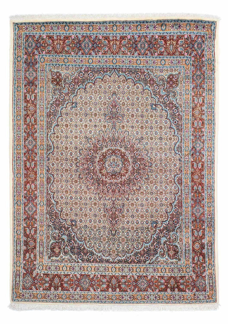 Moud Teppich 146x201cm - Perserteppich - beige