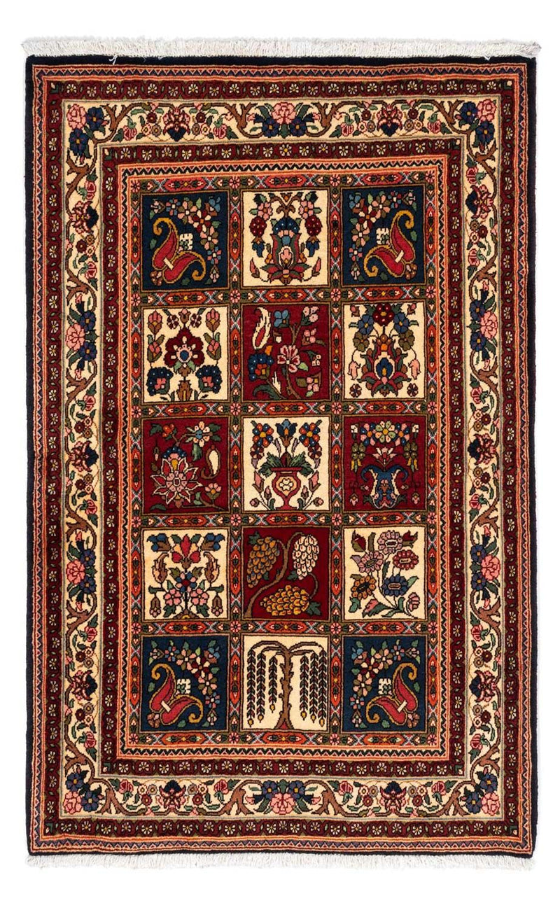 Bachtiar Teppich 103x150cm - Perserteppich - dunkelblau