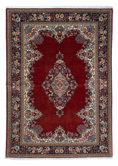 Ghom Teppich 130x190cm - Perserteppich - rot