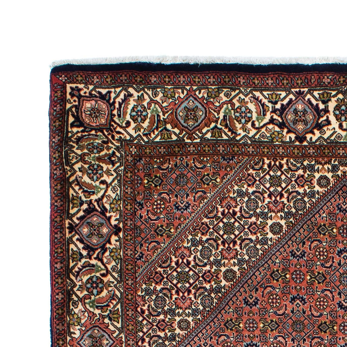 Bidjar Teppich 136x210cm - Perserteppich - hellrot