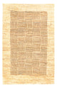 Gabbeh Teppich Indus 62x97cm - Wollteppich - beige