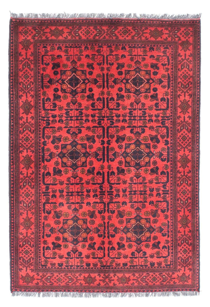 Khal Mohammadi Teppich 103x149cm - Orientteppich - dunkelrot