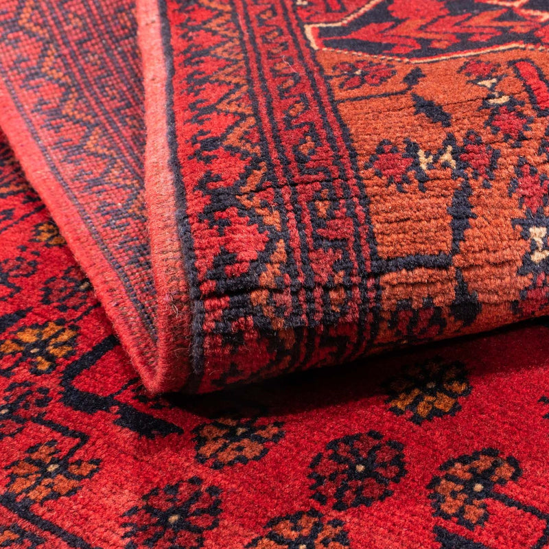 Khal Mohammadi Teppich 103x145cm - Orientteppich - dunkelrot