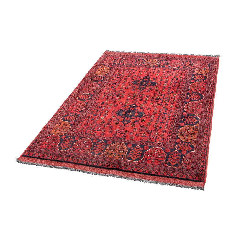 Khal Mohammadi Teppich 103x145cm - Orientteppich - dunkelrot