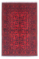 Khal Mohammadi Teppich 98x144cm - Orientteppich - dunkelrot